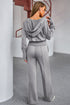 'Alina' Hoodie and Drawstring Pants Activewear Set - Celes Fashion